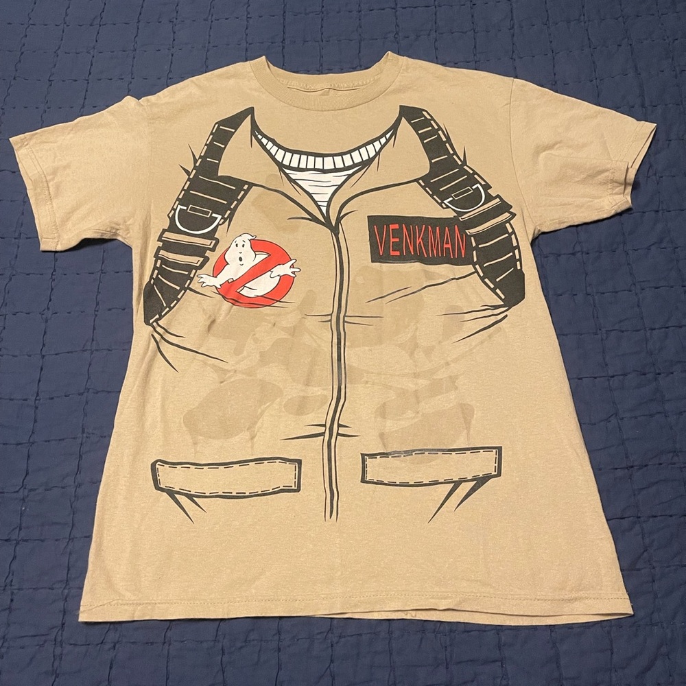 Ghostbusters Venkman Glowing Slimed T-shirt GUC - Picture 2 of 5
